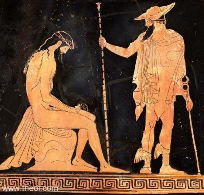 Attributed to the Alkimachos painter-��������� ������� -lekythos-attic-(red-figure)-(470-460 BC) Boston-Museum of Fine Arts (Boston 95.39).