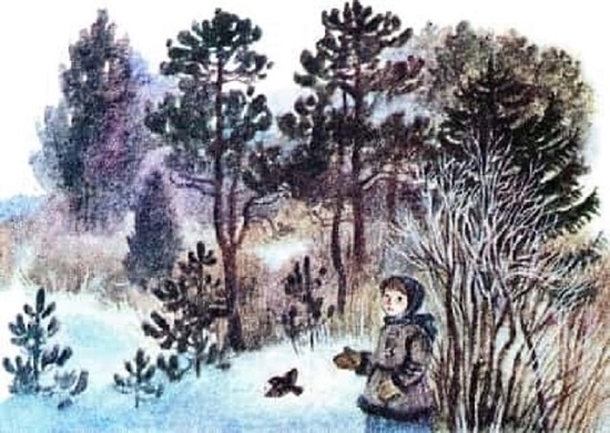 Иллюстрации Сергея Бордюга к сказке К. Паустовского "Стальное колечко". Изображение взято из интернета для иллюстрации статьи. 