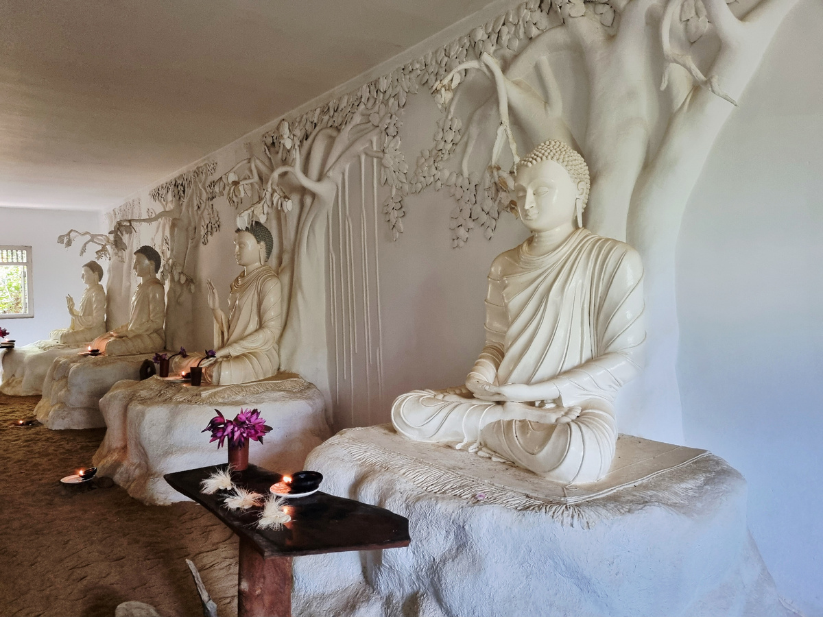 Буддийский храм. Шри-Ланка. Фото автора статьи