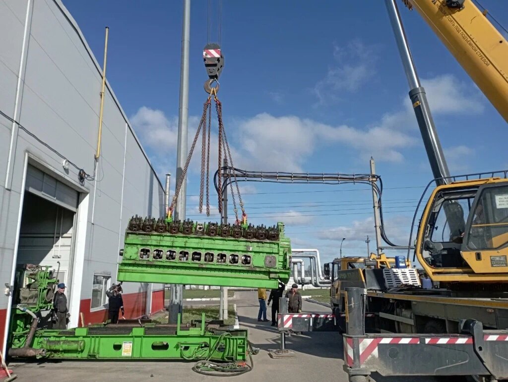 Монтаж газопоршневой установки