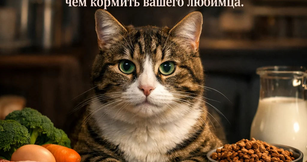 Питание кошки: Мифы и реальность о том, чем кормить вашего любимца