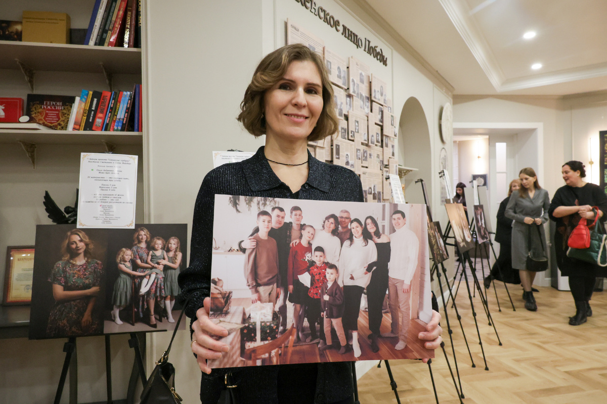 Ольга Власова – мама восьмерых детей
|| Фото Дениса МОРГУНОВА