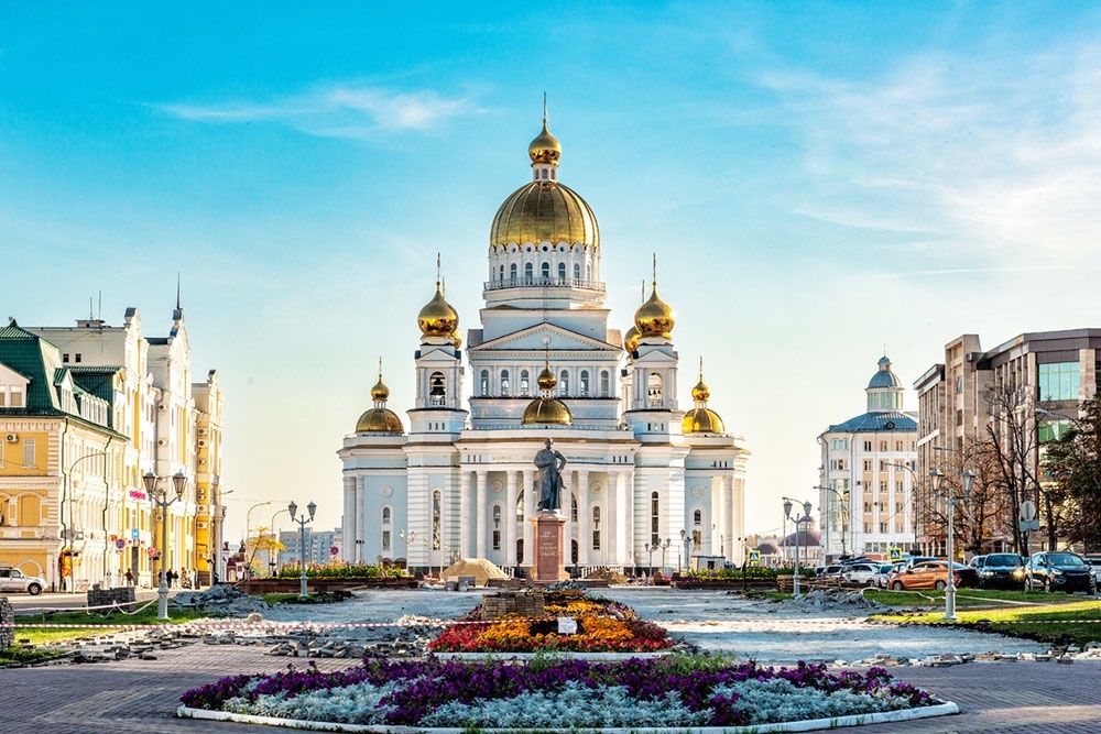    Кафедральный собор святого Федора Ушакова в Саранске. / Фото: iStock
