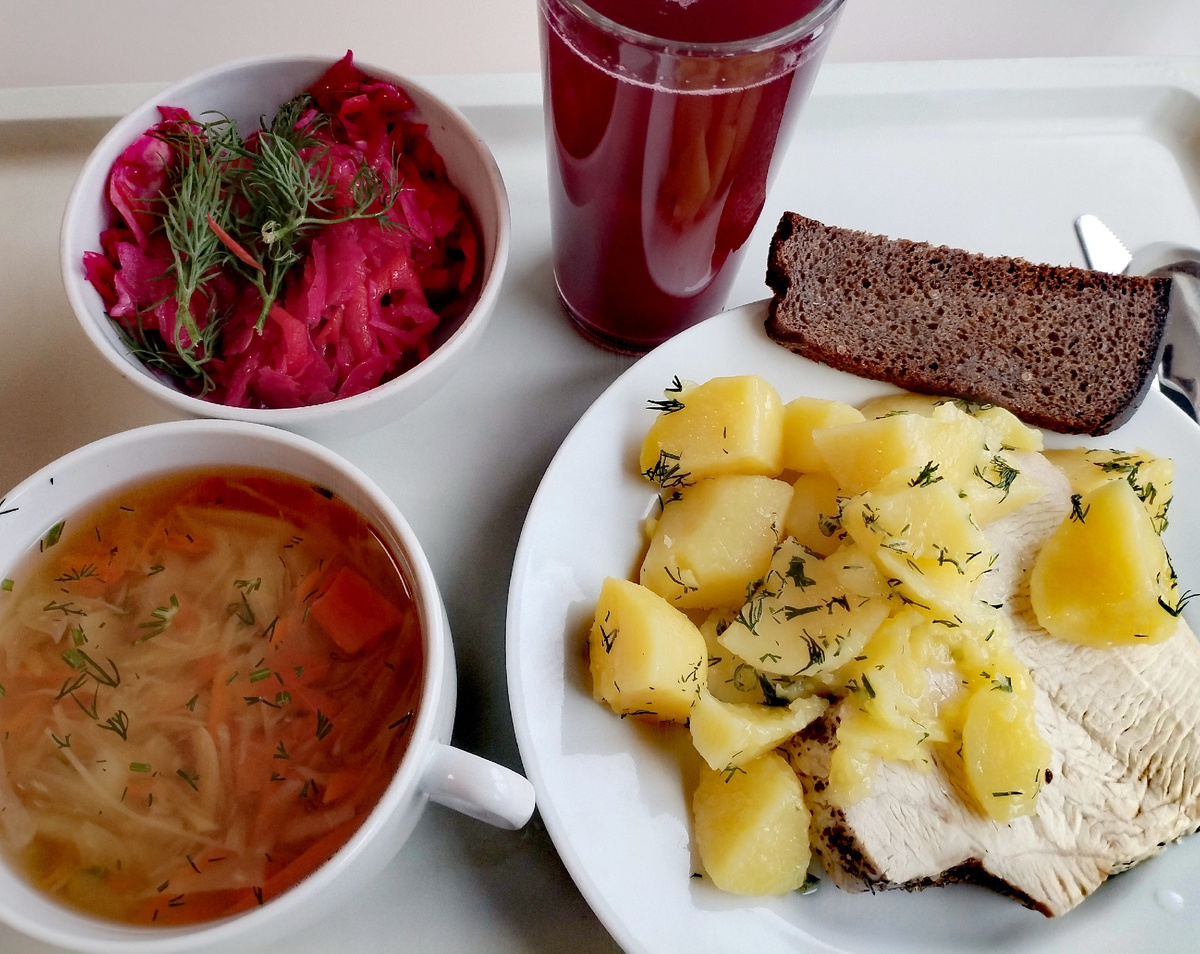 Обед. Фото автора.