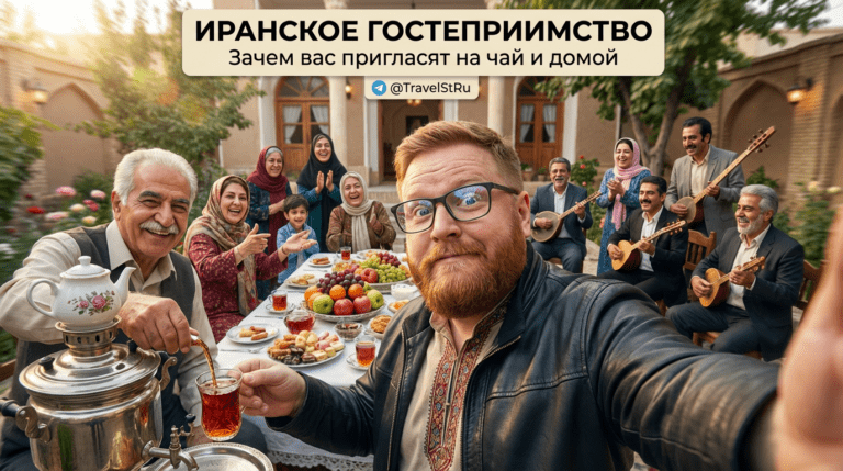 Иранское гостеприимство: зачем вас пригласят на чай и домой в Иране