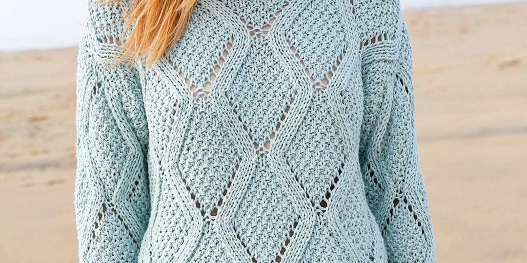 Весенний ажур: 4 женских пуловера спицами с описанием