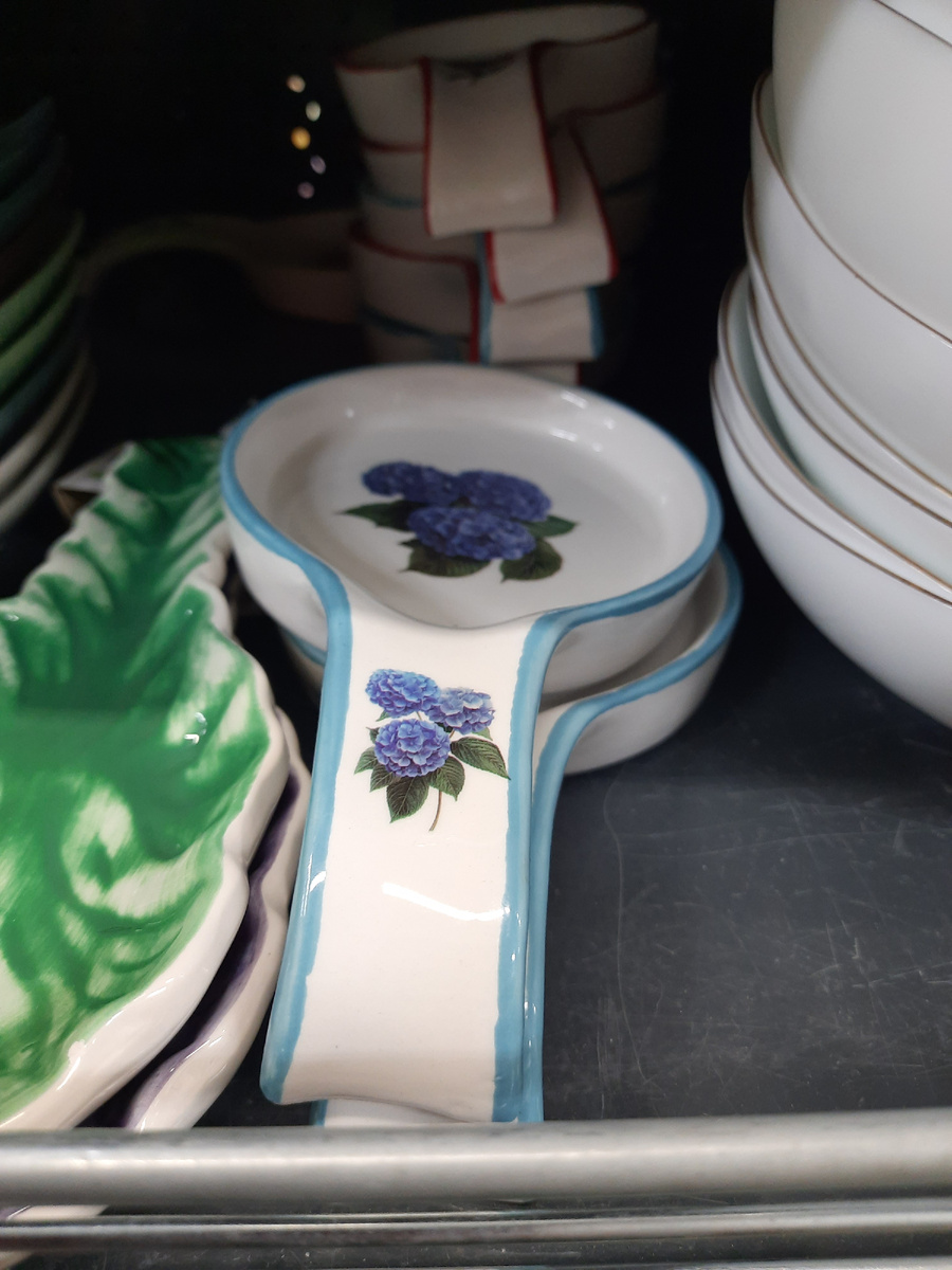 синие цветы