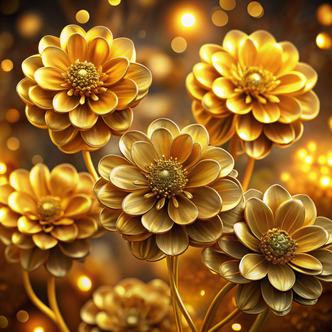 Golden Flower | FLEUR