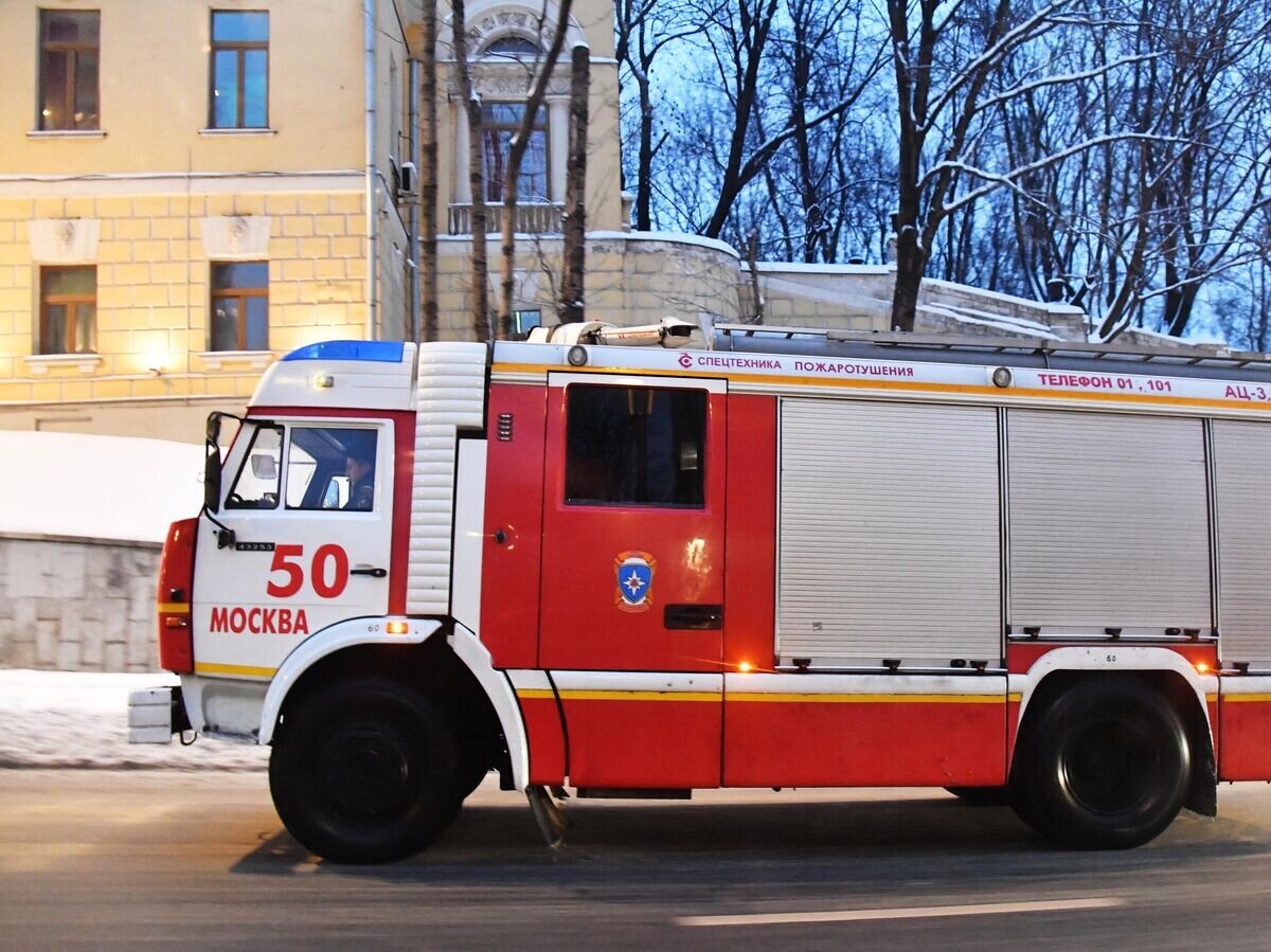    Пожарная машина в Москве | © РИА Новости / Наталья Селиверстова