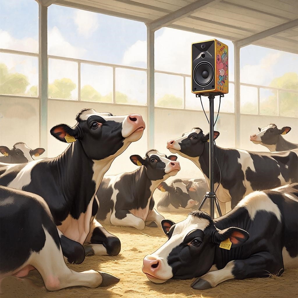 Влияние музыки на удои: правда или миф? О чём молчит корова. Хачатуров А.