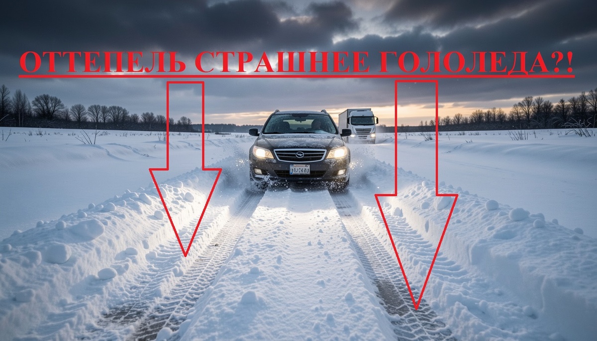 Почему оттепель страшнее гололеда