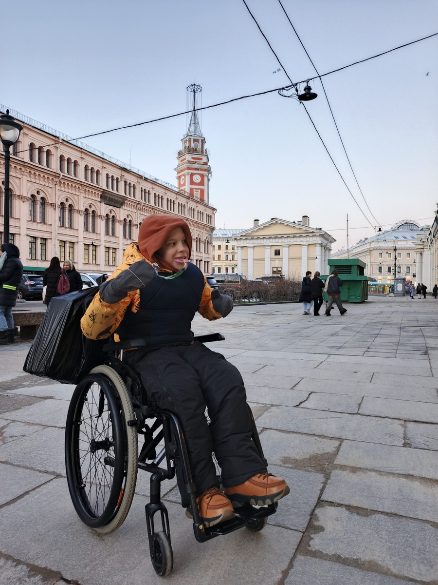 Святогор на прогулке
Фото: предоставлено благотворительной организацией «Перспективы»