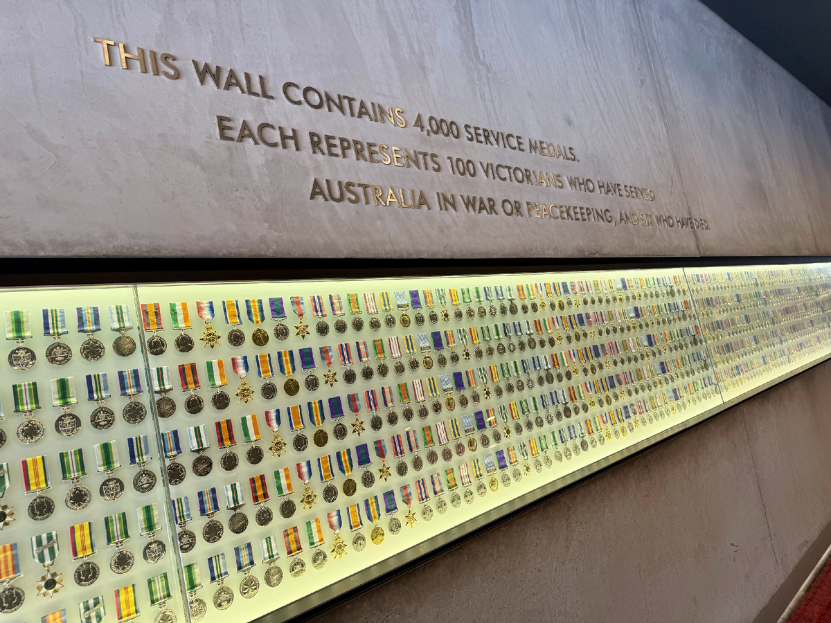 Монументу памяти (Shrine of Remembrance), Мельбурн, Австралия