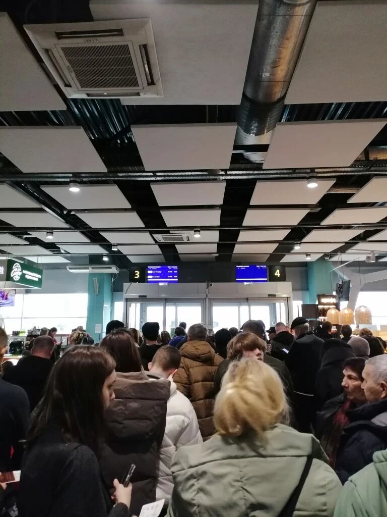 Краснодарский аэропорт, зона посадки