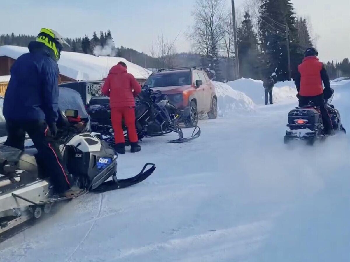    Поиск пропавших туристов в Пермском крае. Кадр видео | © ГУ МЧС России по Пермскому краю