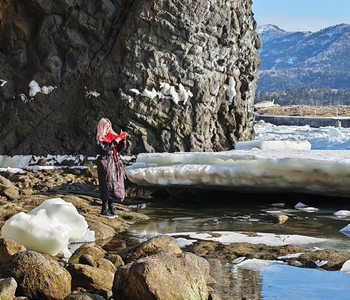 Февраль на Кунашире — погода переменчива, то тепло, то ледяной ветер