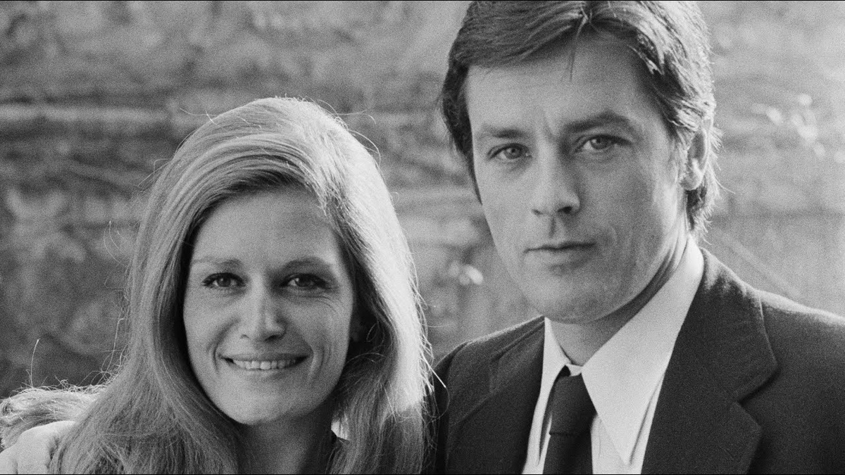 Фото: Ален Делон и Далида, 1972 год