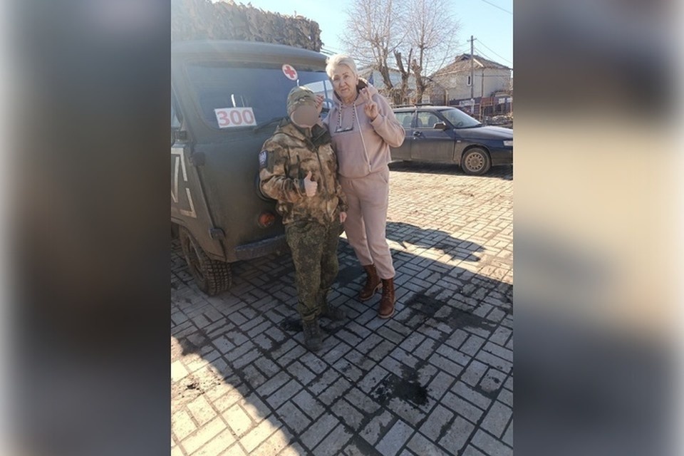    Ирина Шкитова в свой последний день успела навестить знакомых военных. Фото: личный архив