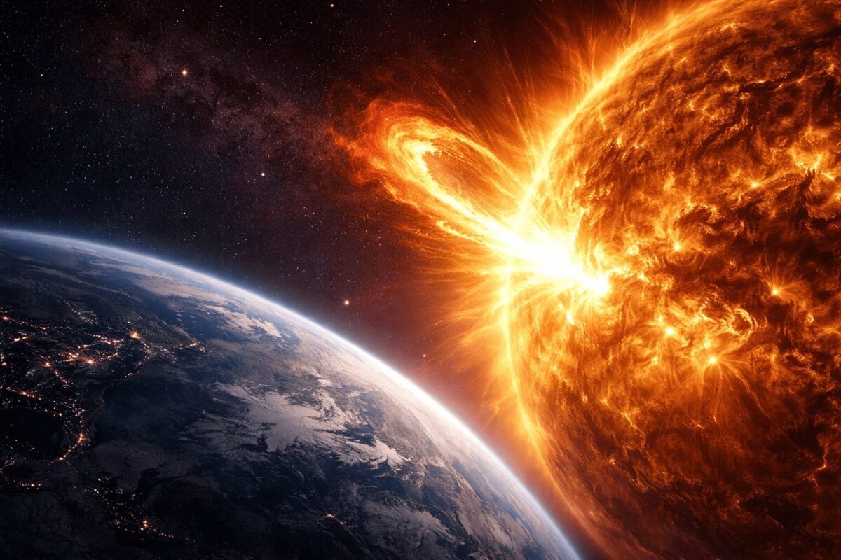 Магнитные бури в марте 2026: даты и влияние на здоровье / Фото: создано ИИ