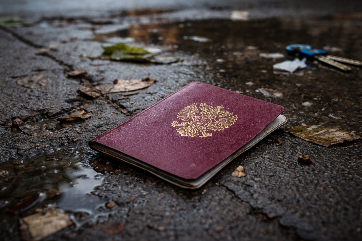    В России хотят отменить штраф за утрату паспорта. Фото: нейросеть