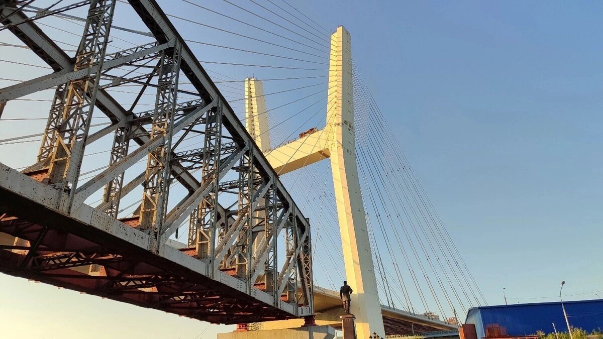    Железнодорожный мост и новый четвертый мост   atas.info