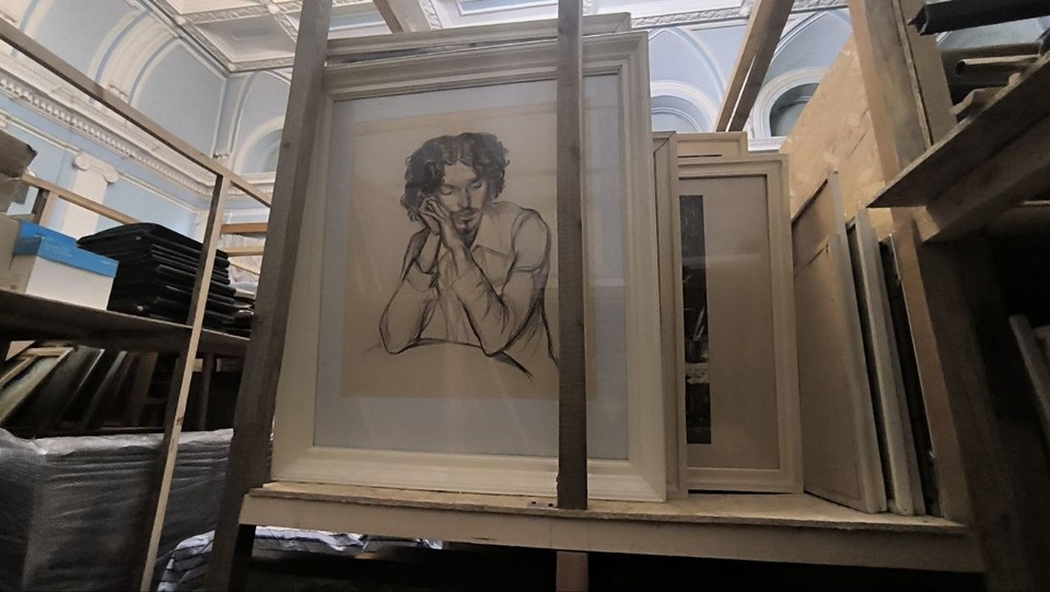    Произведения искусства временно находятся в фондах музеев Крыма Фото: ТГ-канал Артема Лагойского