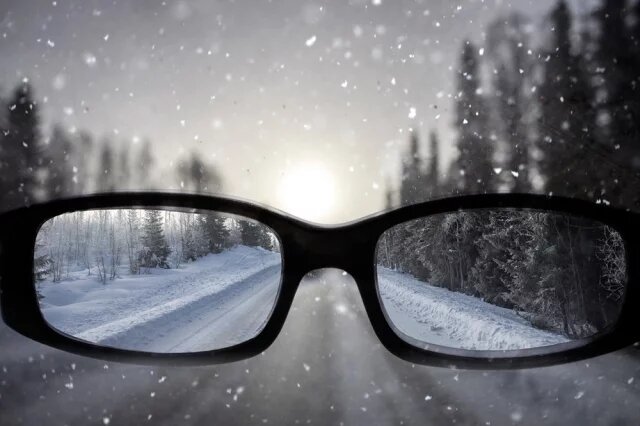    Как выбрать очки для вождения в снежную погоду?