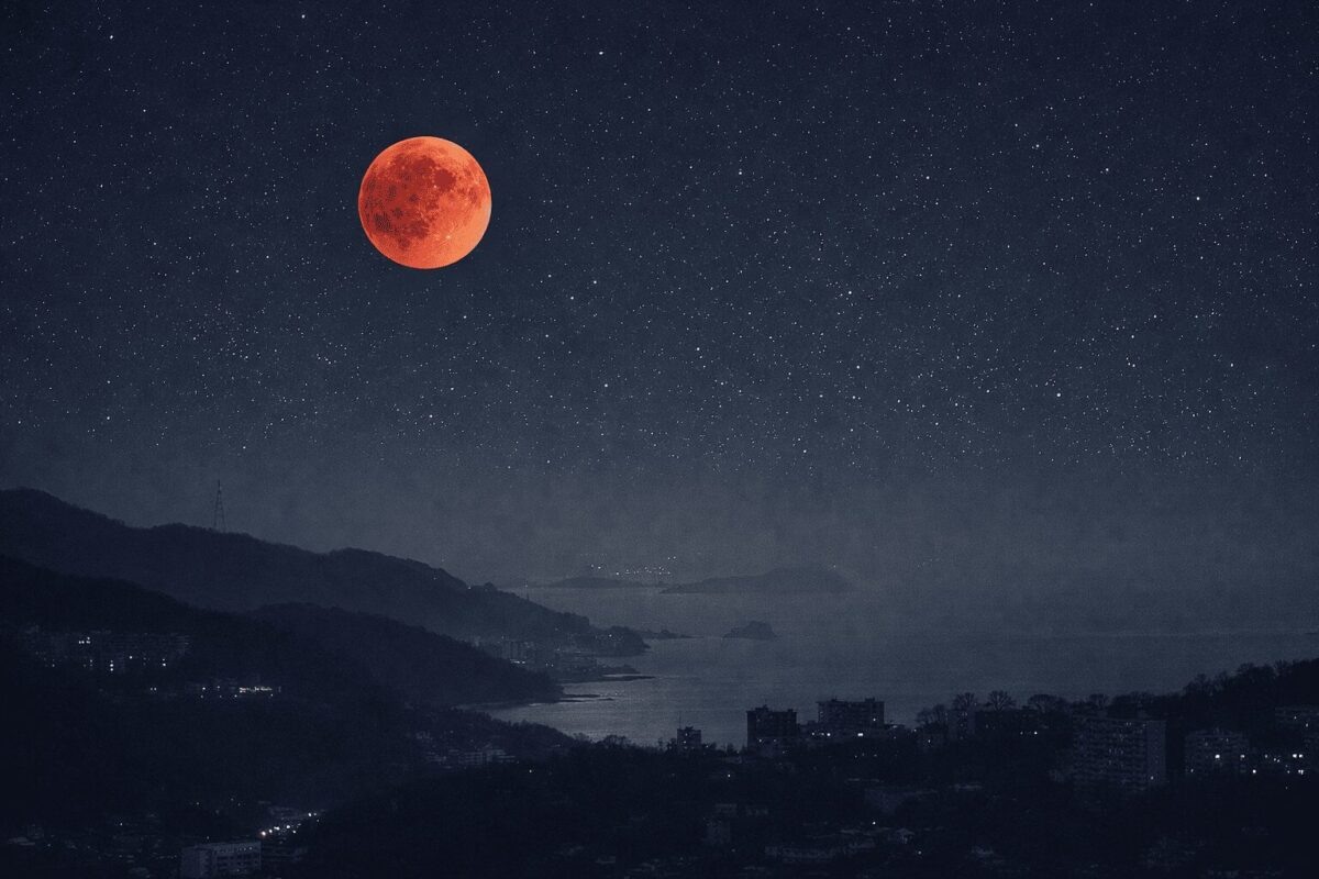 Полное лунное затмение 3 марта 2026: где будет видно