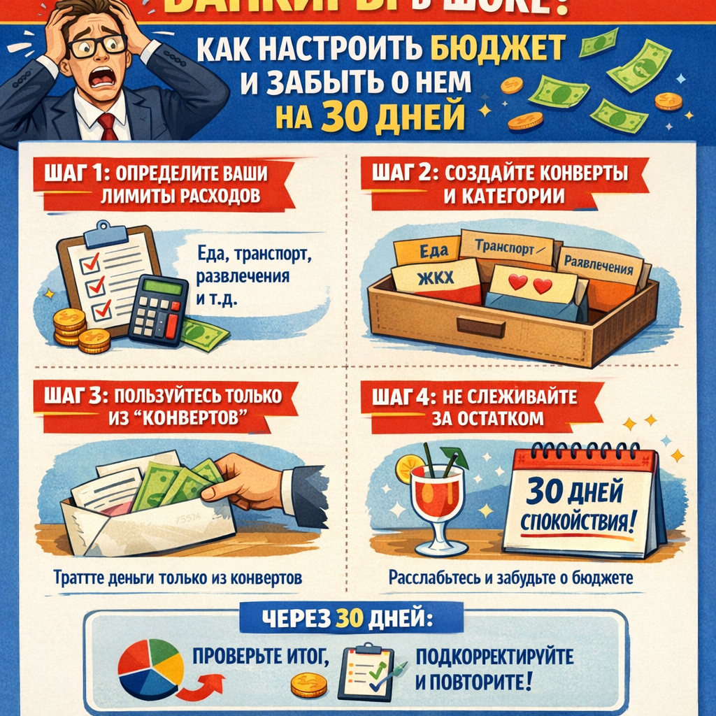 Банкиры в шоке! Почему ваш бюджет на автопилоте за 30 дней лишит их миллионов? Откройте правду!