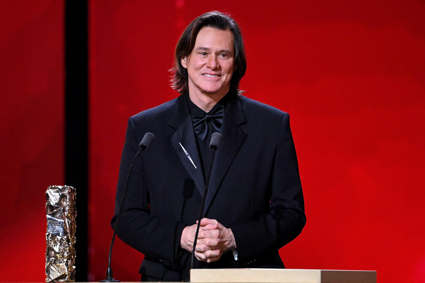    Джим Керри на церемонии вручения премии «Сезар»    
Фото: Abaca Press / Sipa USA / TASS