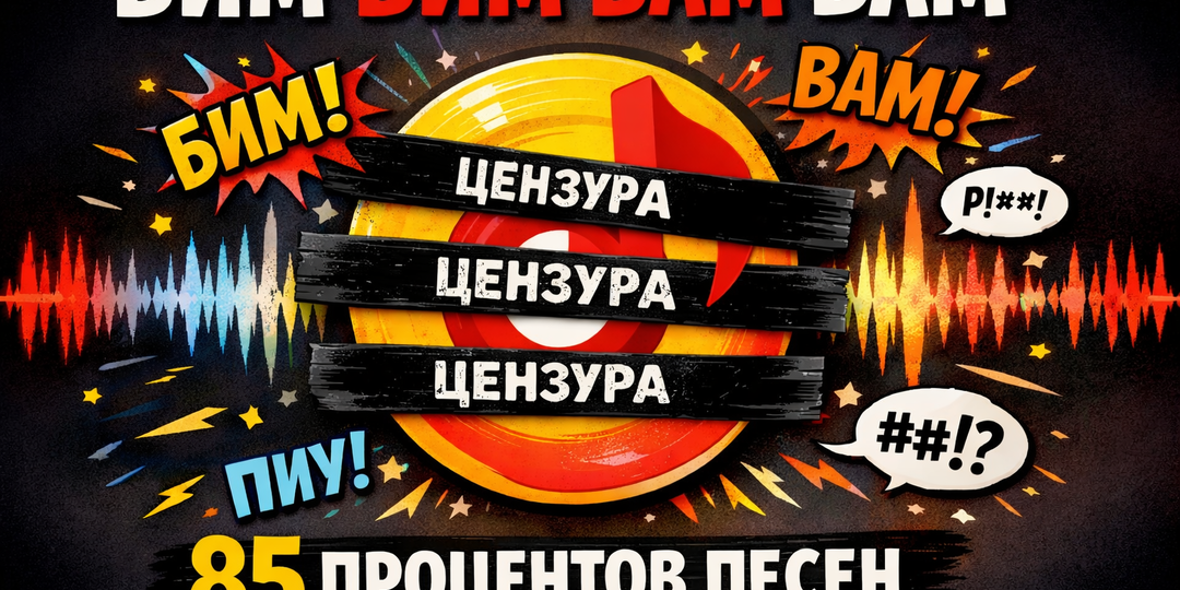 Яндекс Музыка заменяет слова в песнях на "бим-бим-бам": что изменилось и где слушать оригиналы