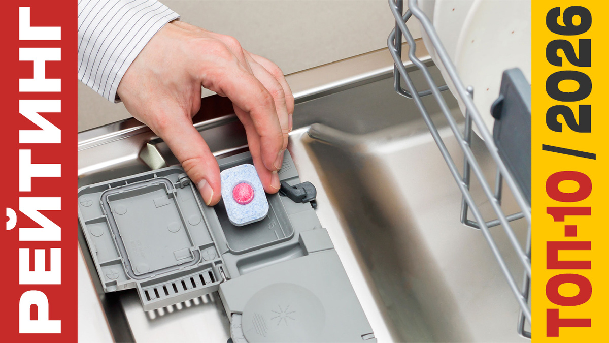 ТОП-10 Таблеток для посудомоечных машин 2026 года: Рейтинг лучших моделей