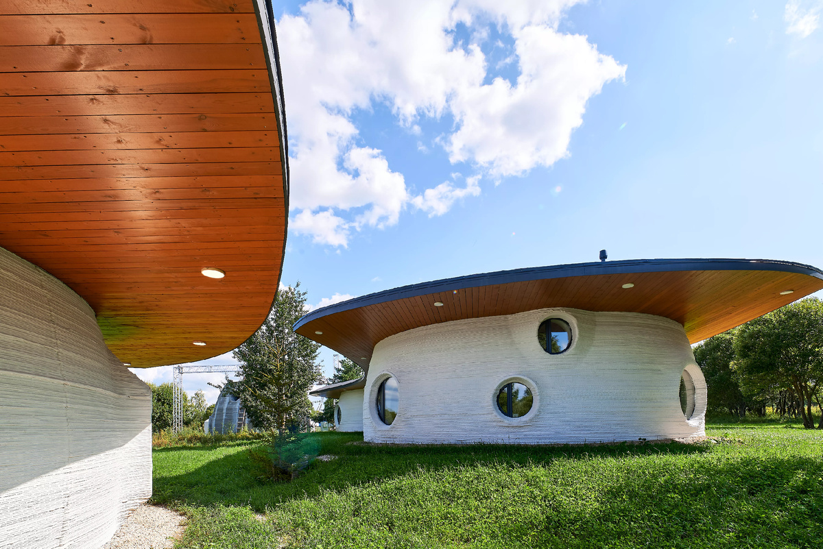 «Вандердом» от Тотана в экопарке «Ясно Поле» (фото: WonderDom-3D –
печать удивительных домов)