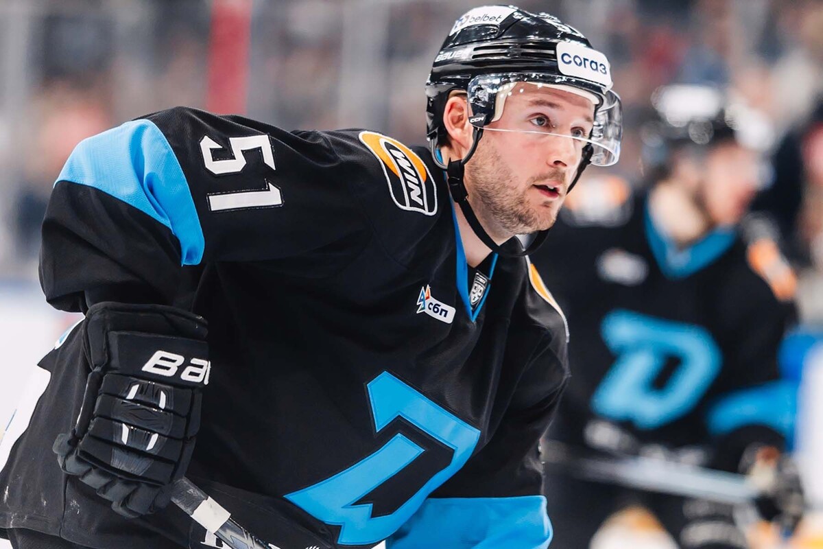  Хоккеист минского «Динамо» Райан Спунер. © ХК Динамо-Минск | HC Dinamo-Minsk, ВКонтакте