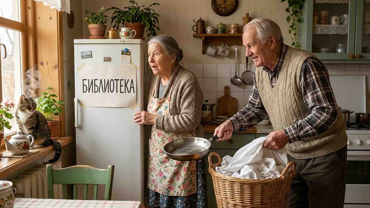 Когда холодильник становится «Библиотекой», а сковородка прячется в белье, мозг понимает: сегодня скучно не будет!