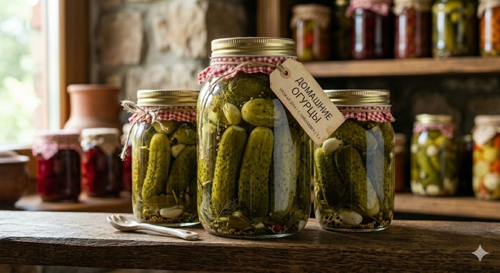 Консервированные огурцы