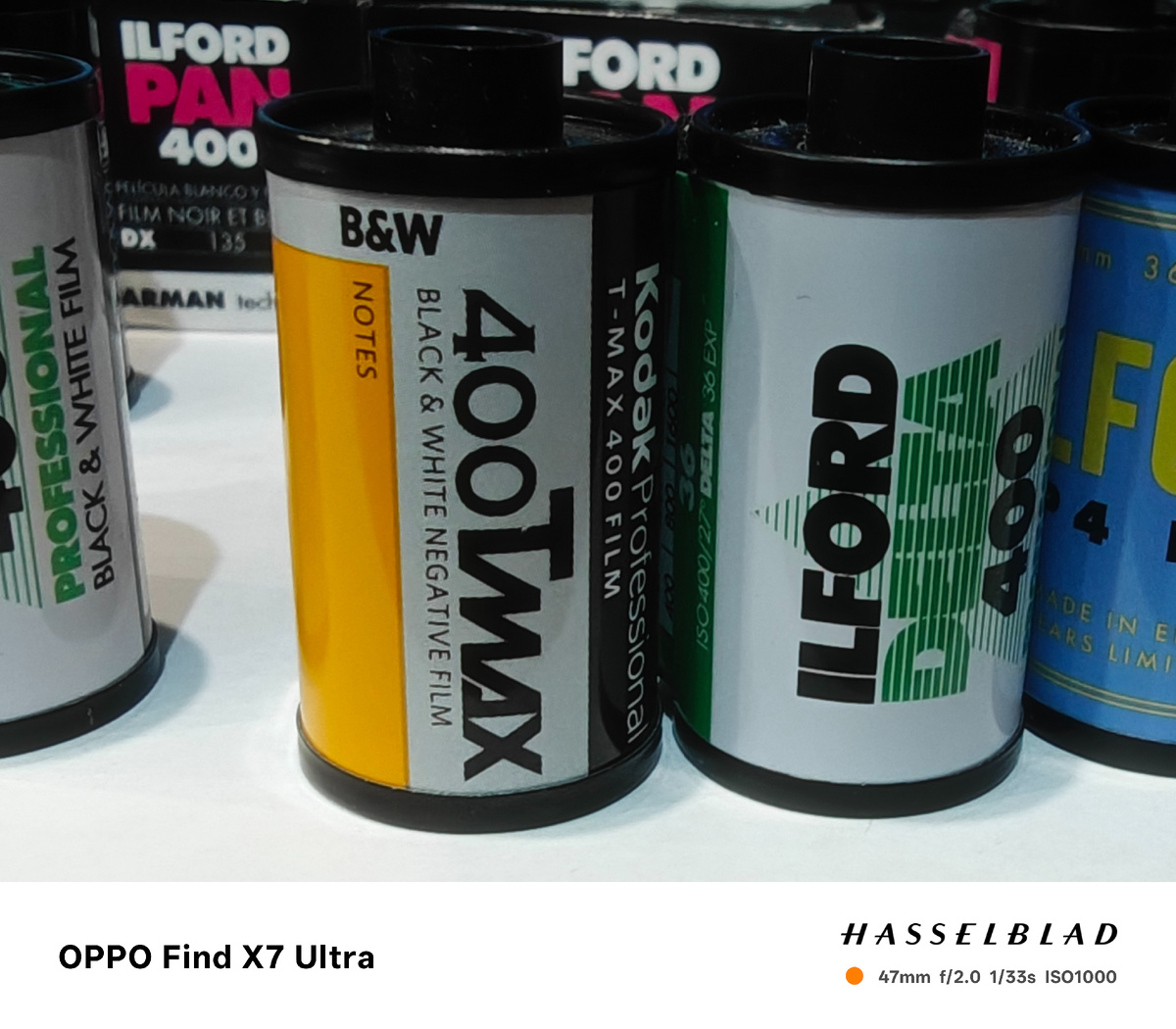 Фото автора. Мои любимые фотоплёнки.