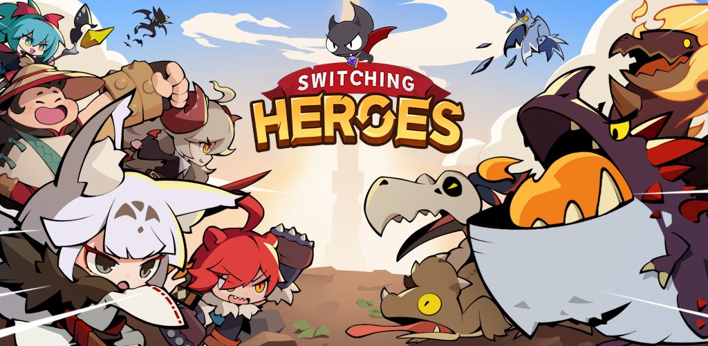 игра в жанре idle RPG Switching Heroes