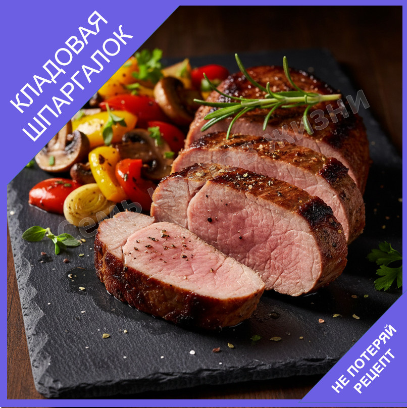 Ужин с сочной свининой в аэрогриле, овощами и пармезаном — красиво, просто и без лишней суеты.