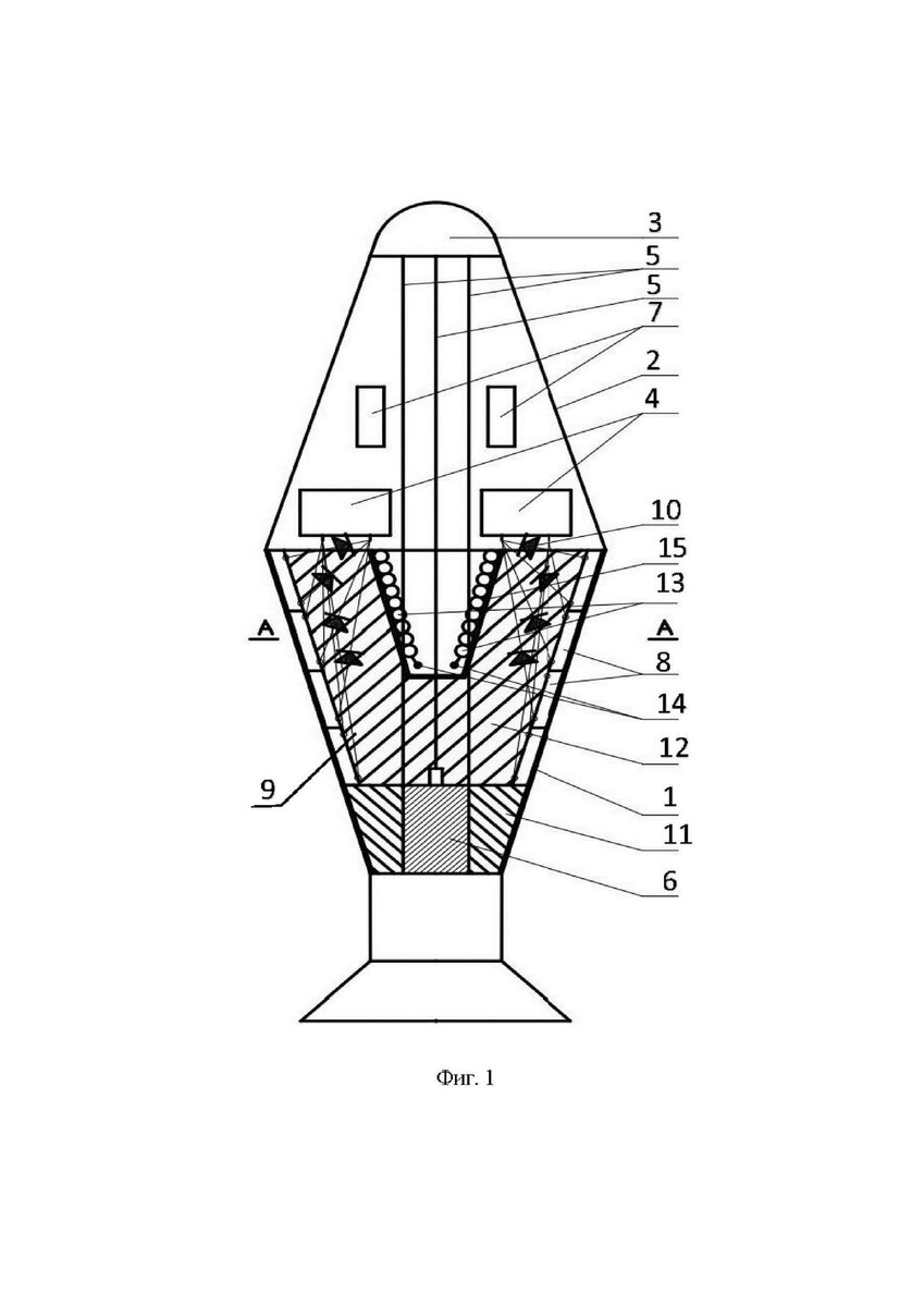   Устройство комбинированного поражения