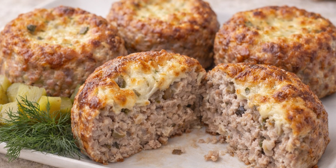 Не котлеты, а мясные гнёзда: рецепт из фарша с грибами в духовке