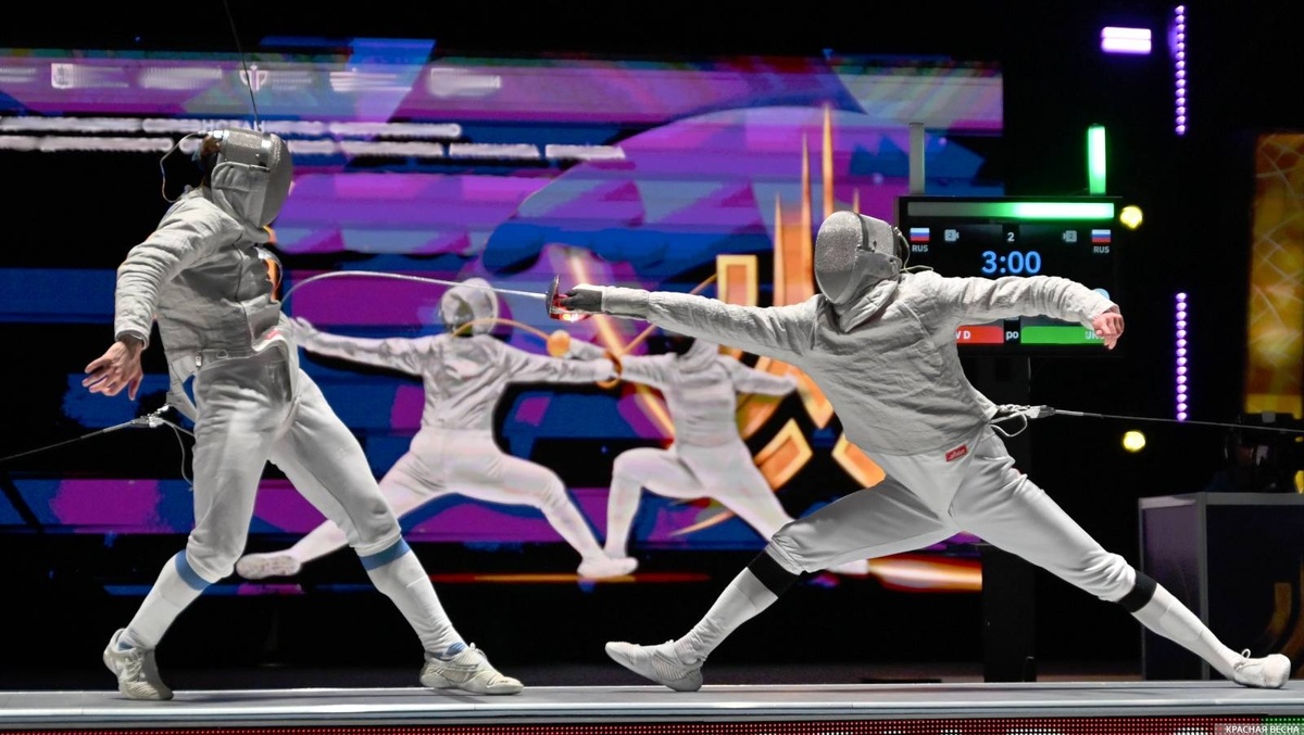     Фехтование. Сабля, Мужчины (архивная фотография)   
Иван Лазебный (с) ИА Красная Весна