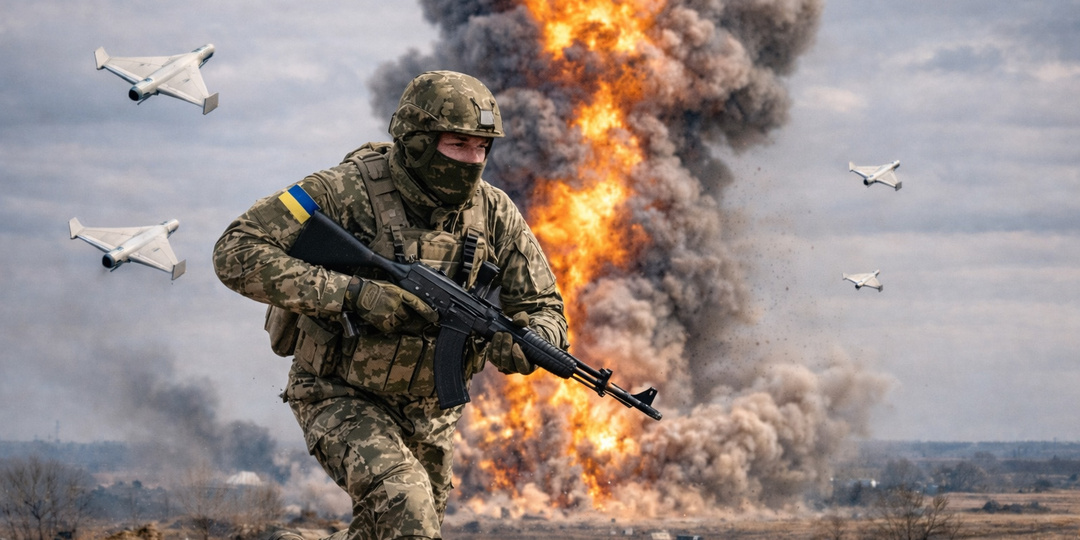 Адское пекло на Украине: русские дроны дали жару — столбы огня до небес, все цели в труху