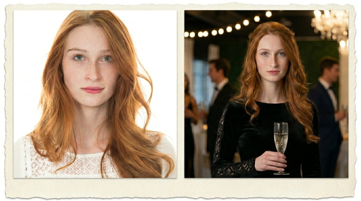 Для создания нового образа достаточно одной фотографии