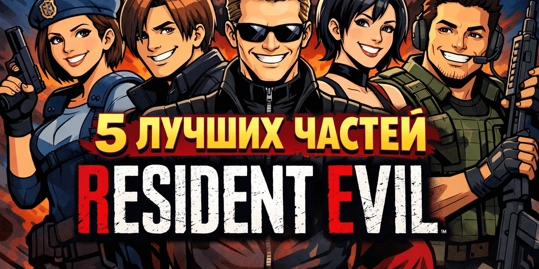 Топ 5 лучших частей Resident Evil