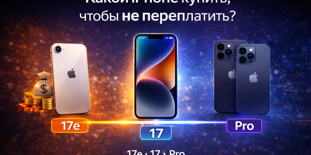 Какой iPhone купить в 2026 году: простой выбор по 3 сценариям