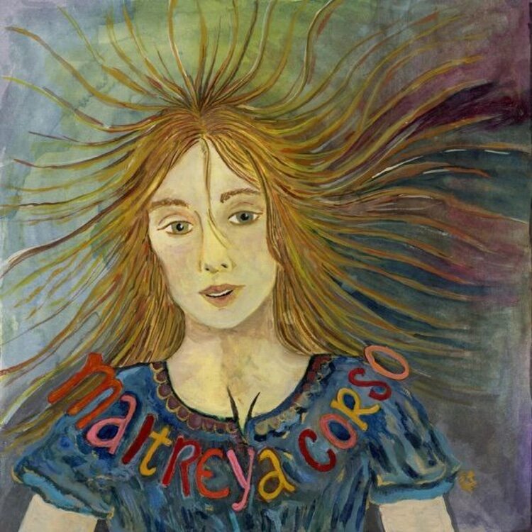 Обложка грядущего альбома Maitreya Corso. ФОТО: Instagram Майи Хоук (запрещенная в России соцсеть; принадлежит компании Meta, признанной экстремистской организацией и запрещенной в РФ)📷
