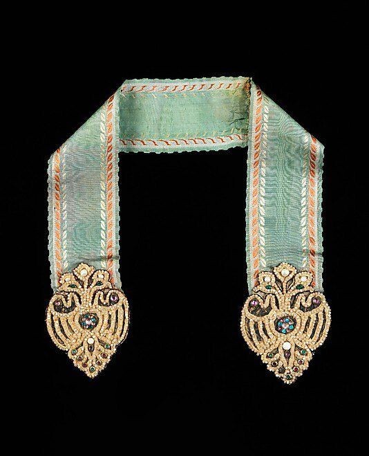 Метрополитен-музей, косник 19 века из коллекции Н.Л.Щабельской