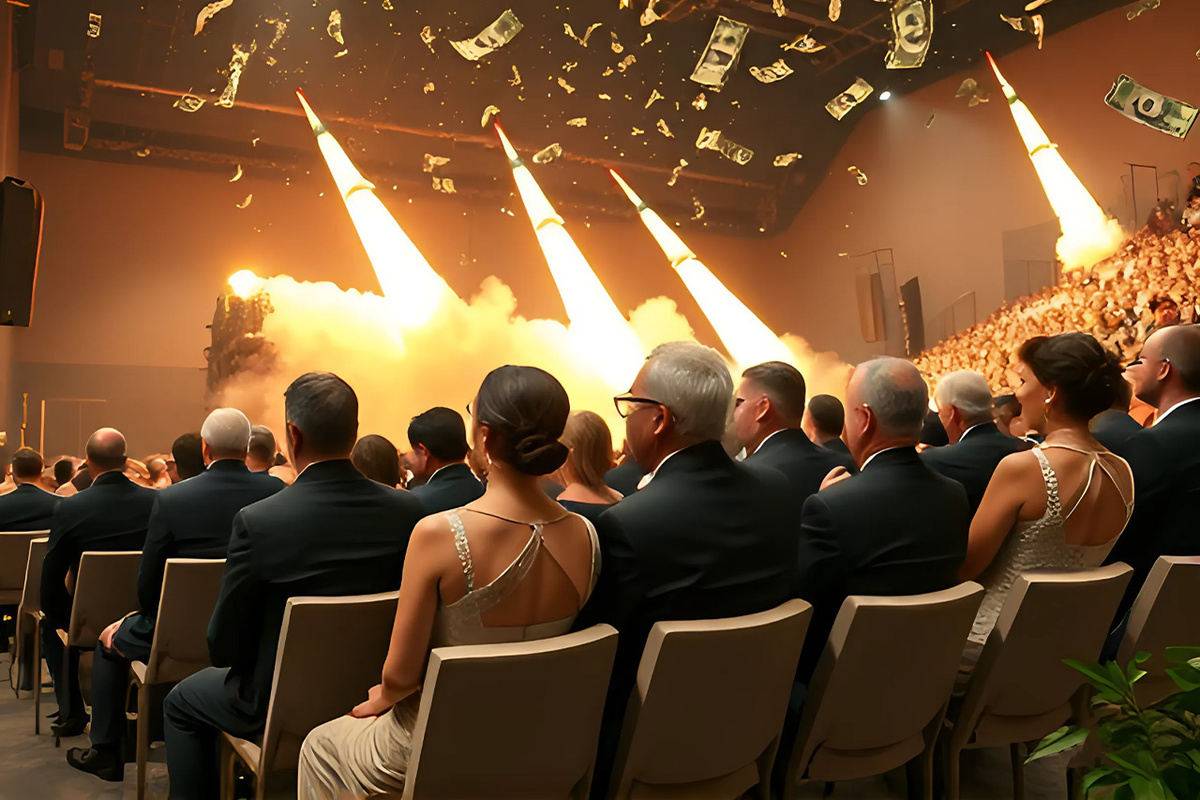 Авантюра на Ближнем Востоке будет стоить Западу триллионы.  Фото: Изображение сгенерировано нейросетью Kandinsky 3.1