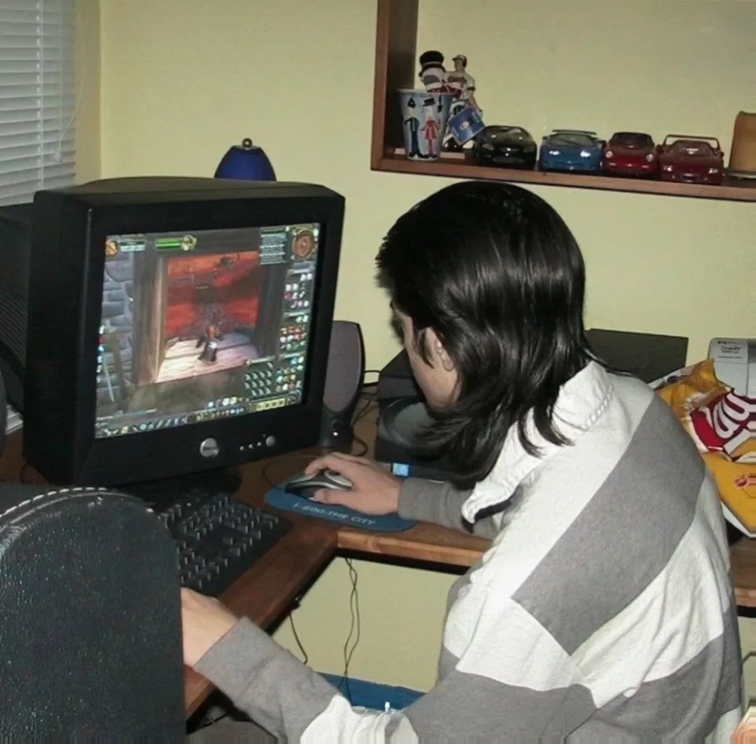 Как-то так геймеры прошлого играли в первые версии World of Warcraft